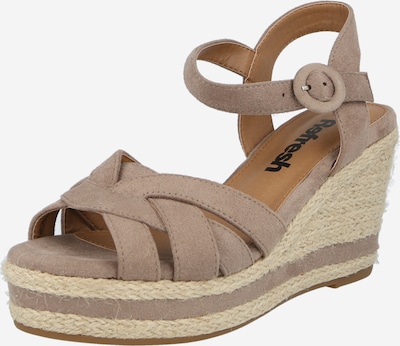 Sandale Refresh pe gri taupe, Vizualizare produs