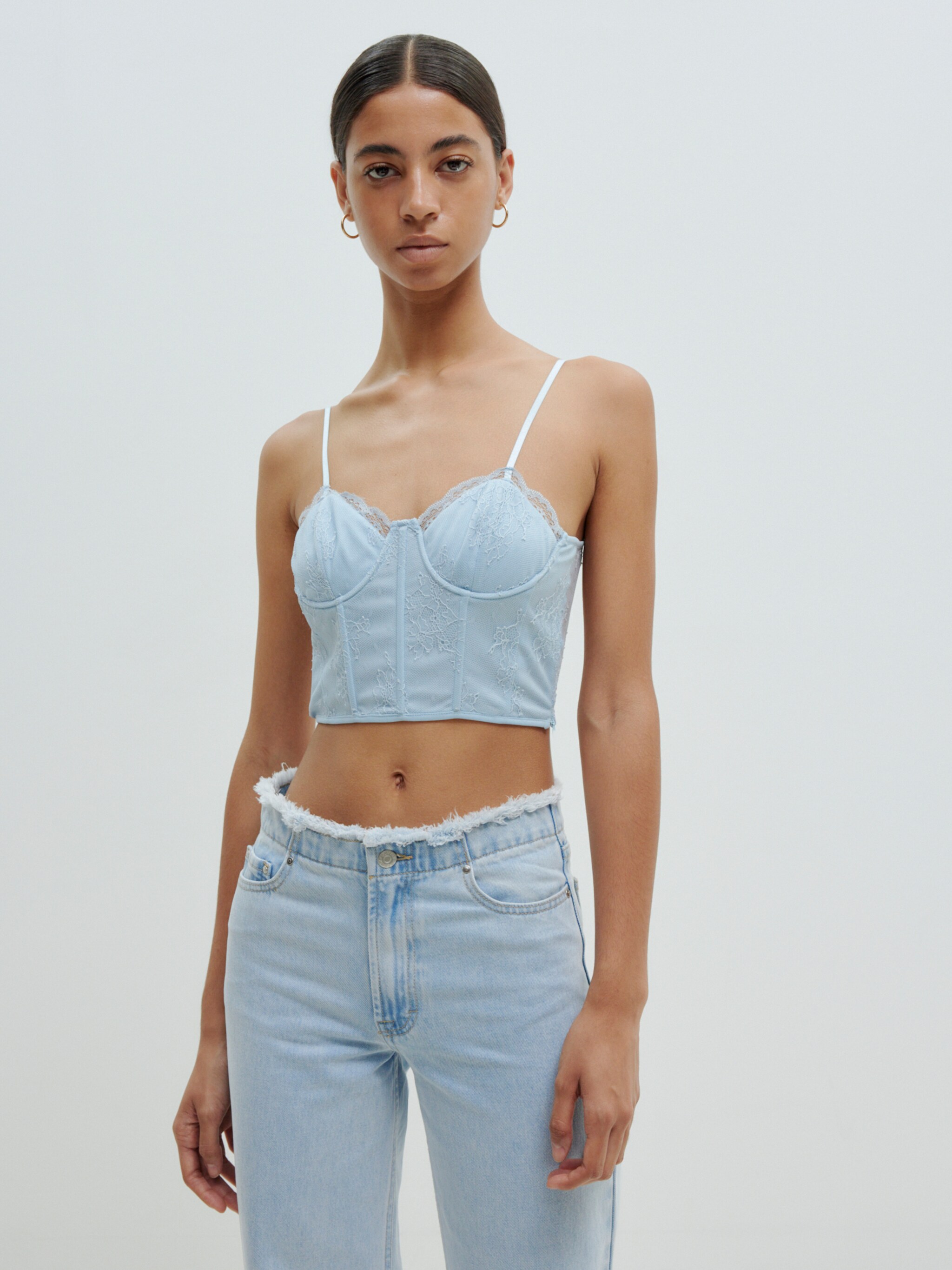 EDITED Produkte Top 'Melody' blau