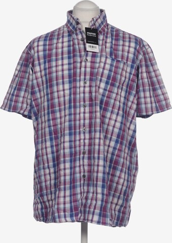 Charles Vögele Button Up Shirt in XL in Purple: front