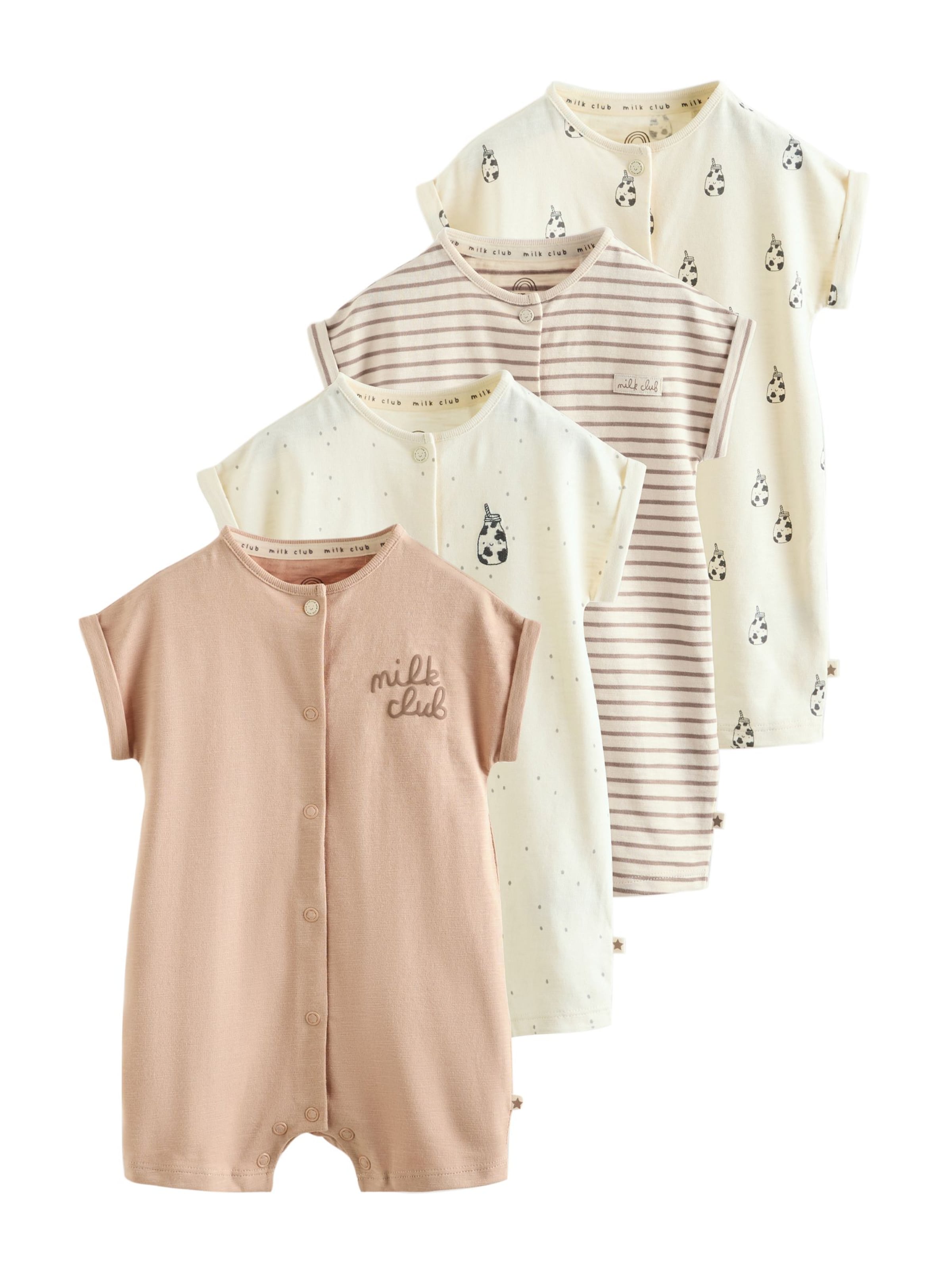 Barboteuse / body Next en beige : devant