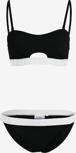 FILA Bikini 'SANMING' koossa L värissä musta / valkoinen, Tuotenäkymä