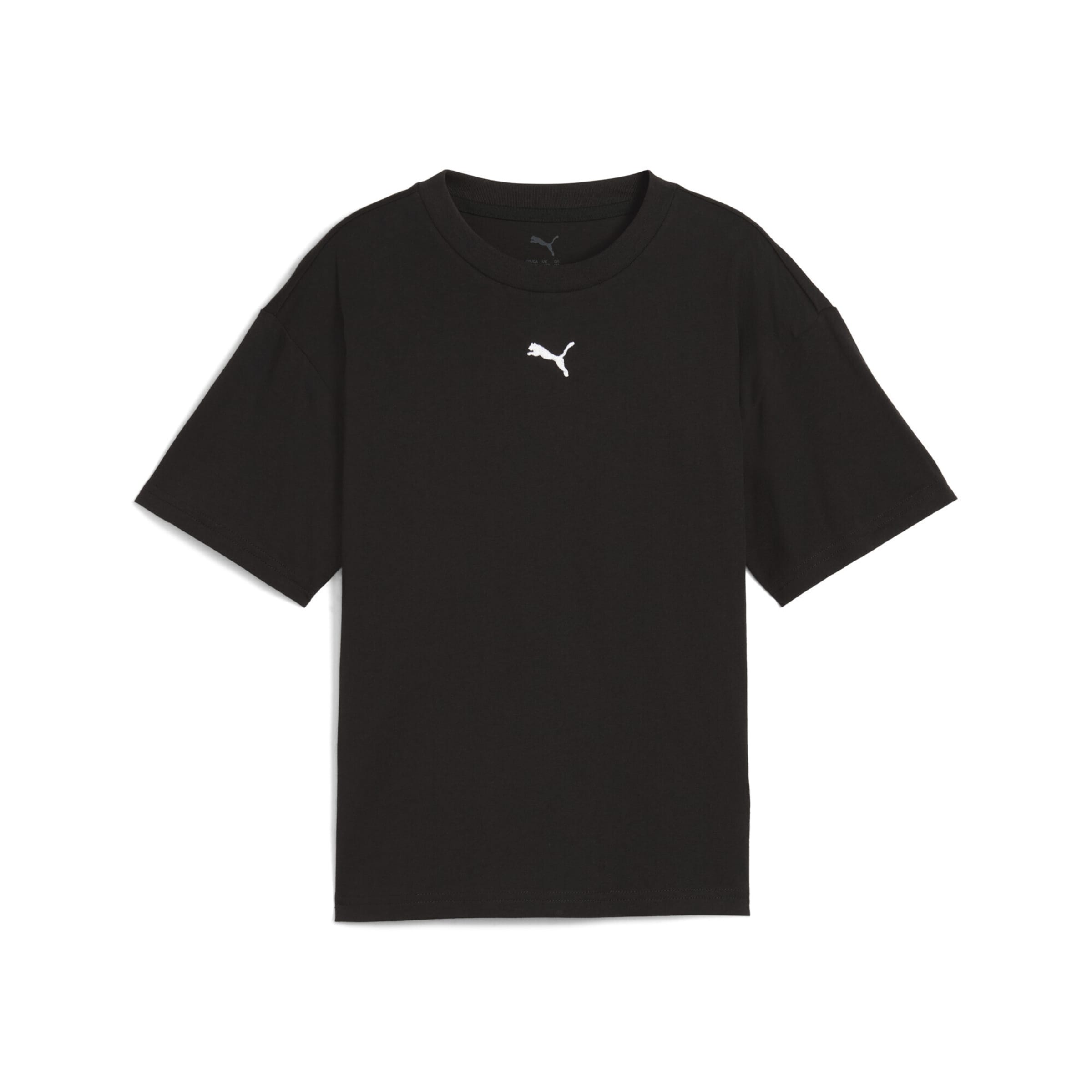 PUMA Shirt 'Essentials' in Black: front