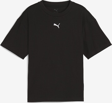 PUMA T-Shirt 'Essentials' in Schwarz: Vorderseite