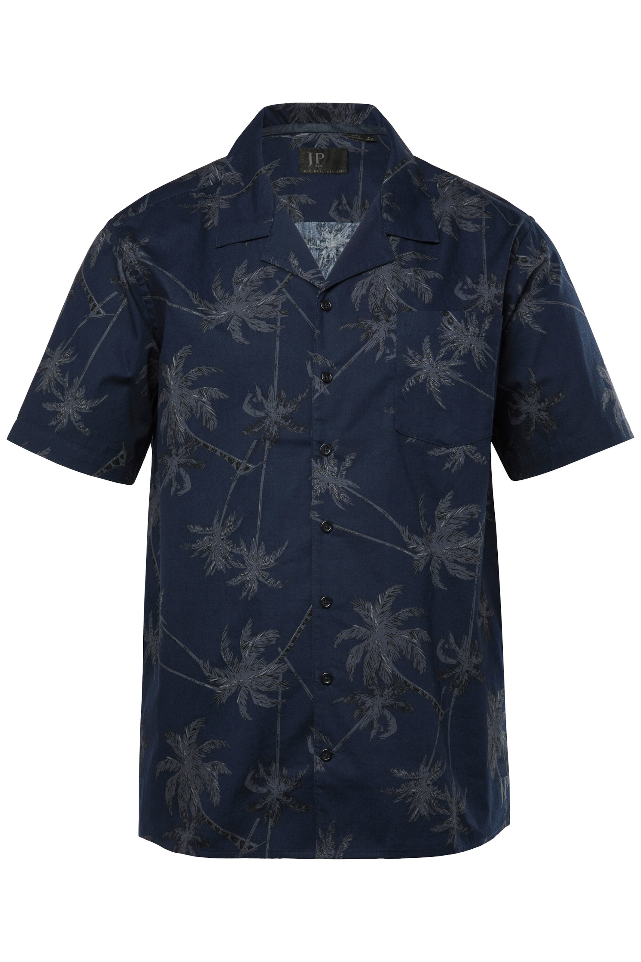 JP1880 Regular Fit Hemd in Blau: Vorderseite