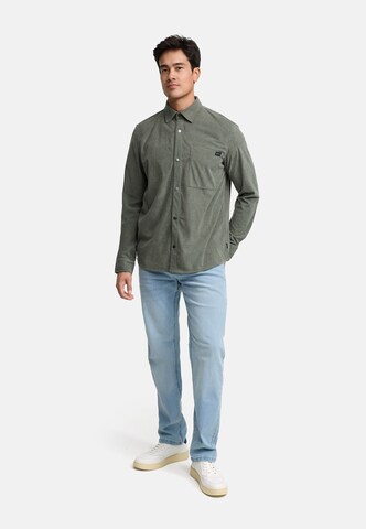 Coupe regular Chemise 'INNemoto' INDICODE JEANS en vert