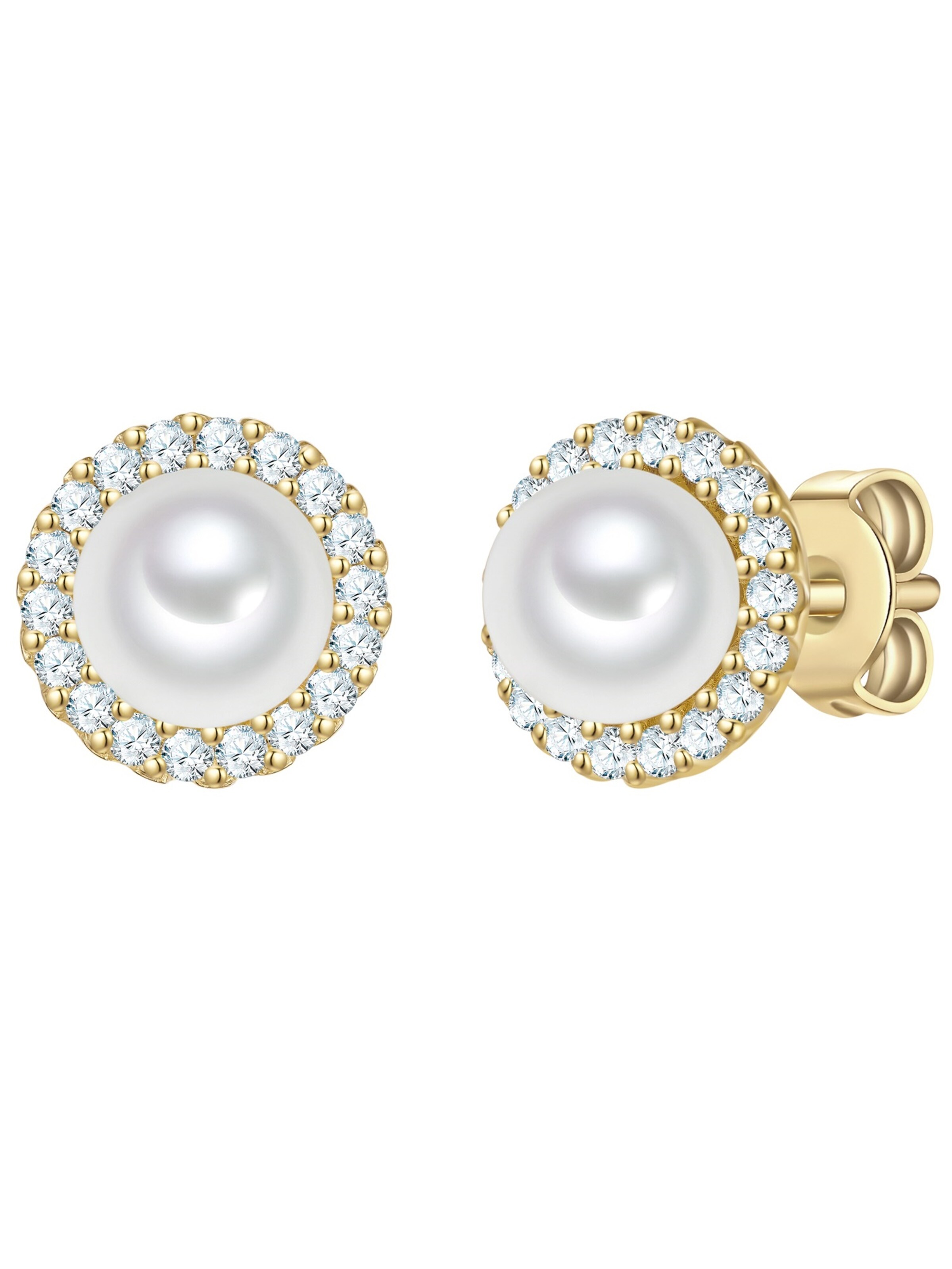 Rafaela Donata Ohrringe in Gold: Vorderseite