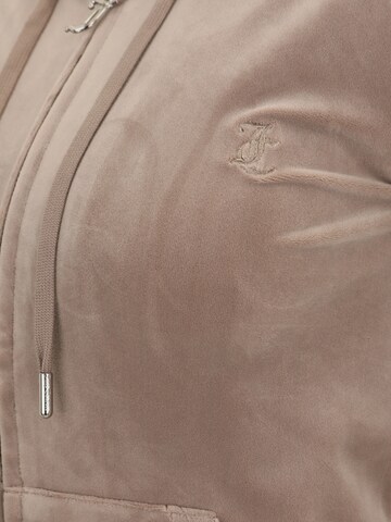 Juicy Couture Tall Ζακέτα φούτερ 'ROBERTSON' σε καφέ