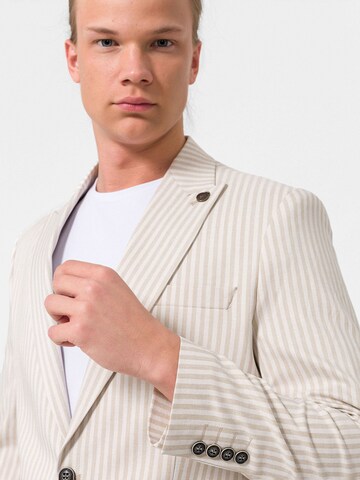 Daniel Hills Slim fit Suknjič | bež barva
