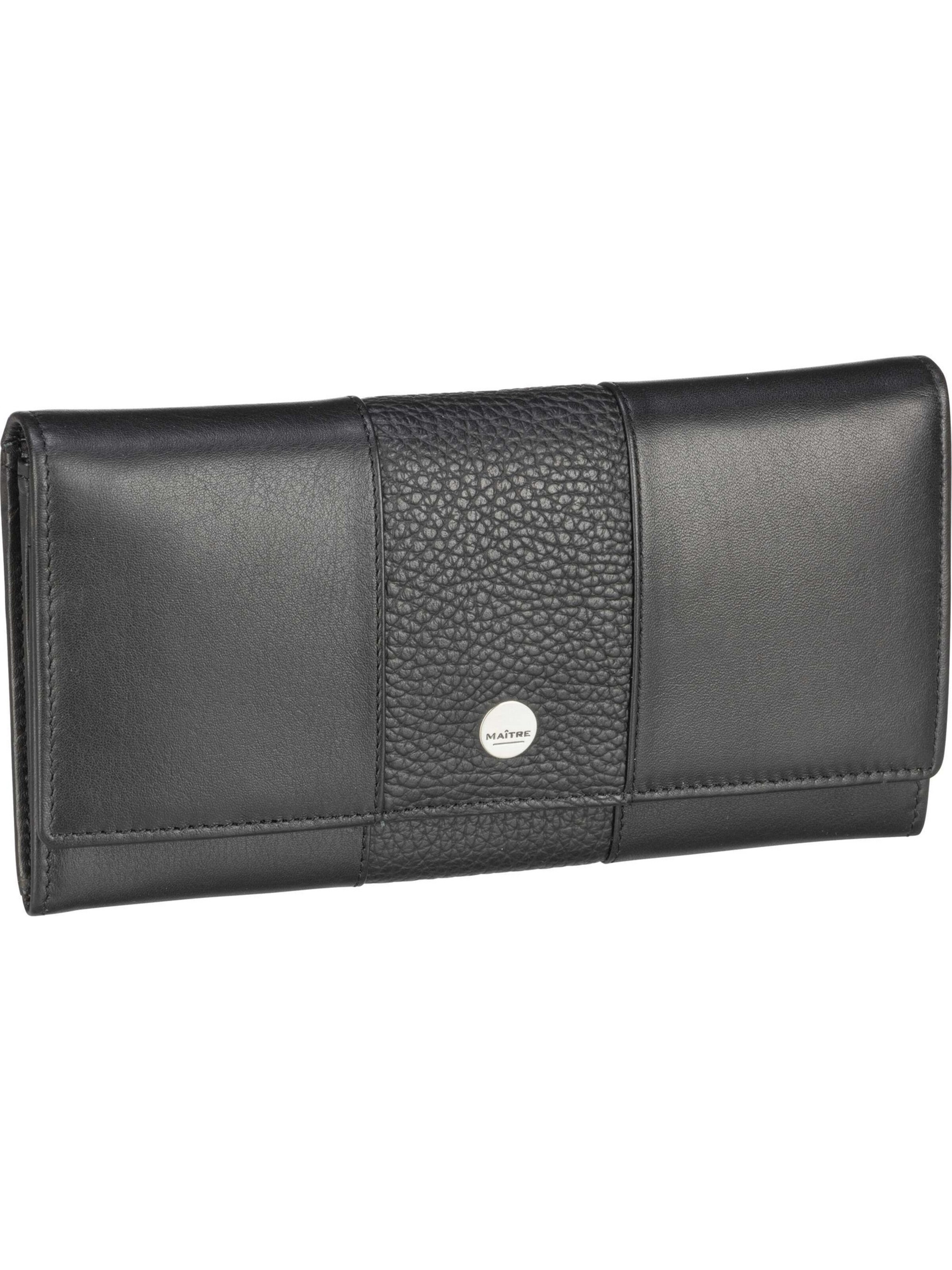 Maître Wallet 'Auen Diedburg' in Black: front