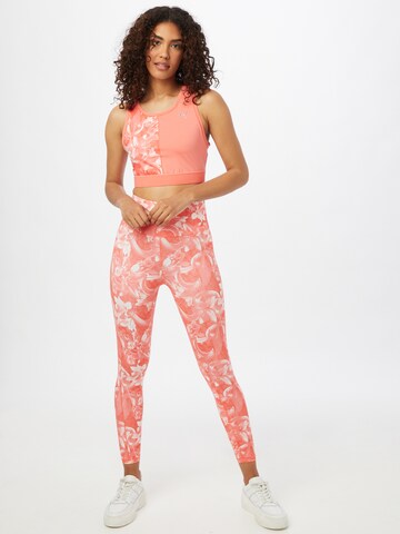 Skinny Pantalon de sport PUMA en orange