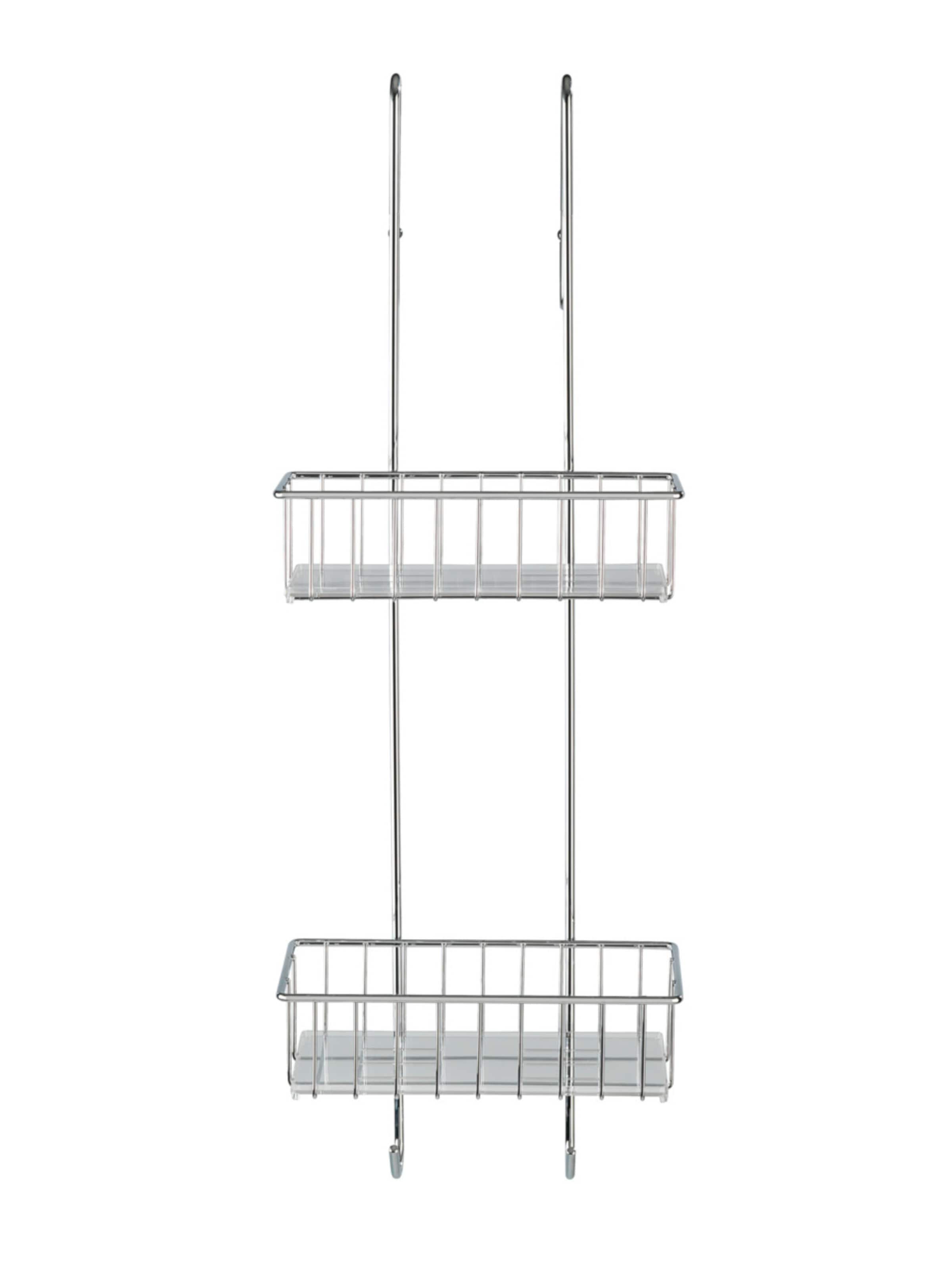 Wenko Duschcaddy 'Aldo' in Silber: Vorderseite