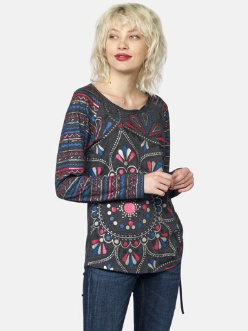 KOROSHI T-shirt i grå