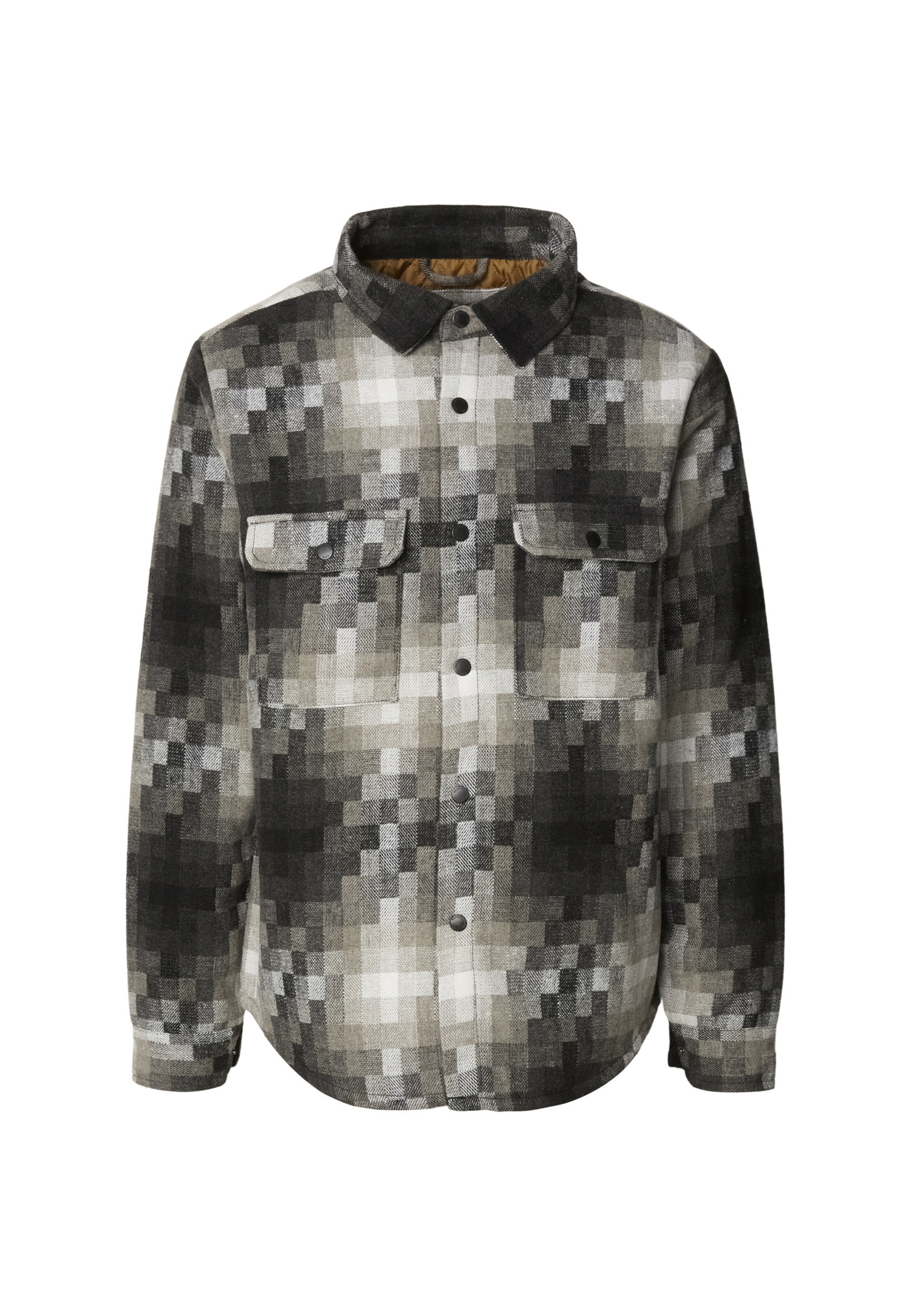 INDICODE JEANS Jacke in Grau: Vorderseite