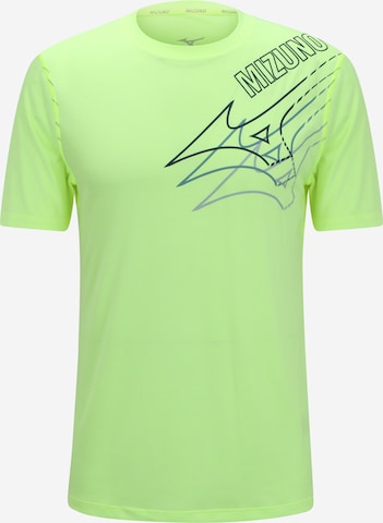 MIZUNO Functioneel shirt in Groen: voorkant