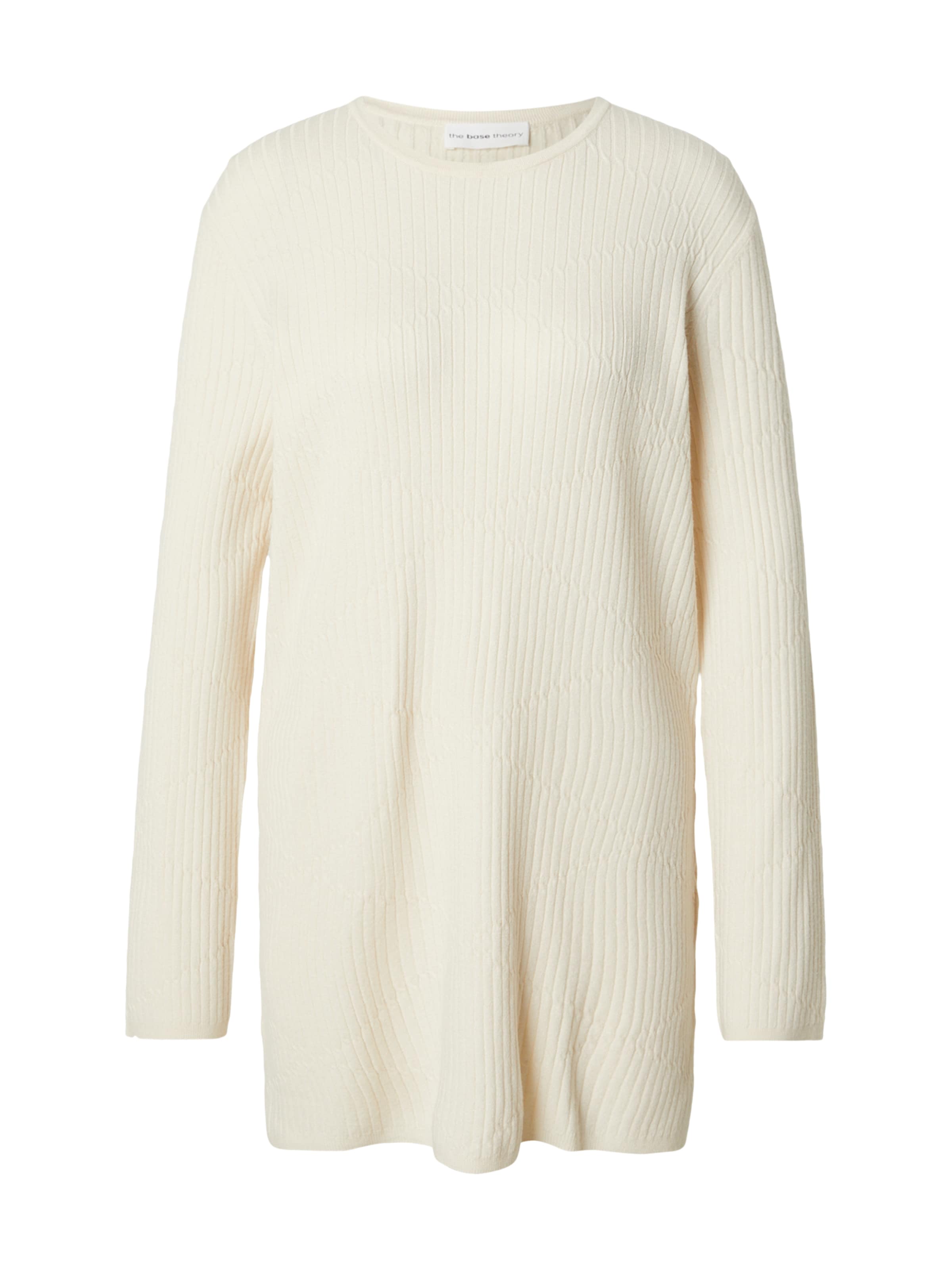 The Base Theory Sukienka z dzianiny 'Long Sleeve Mini Dress' w kolorze offwhitem, Podgląd produktu