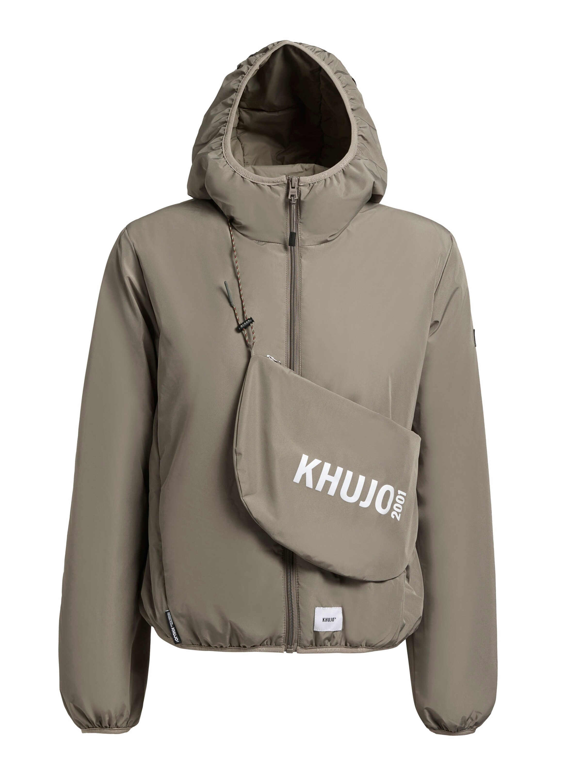 Veste Khujo Blouson Veste Mi-saison 'SHELLY' Khujo En Gris ABOUT YOU