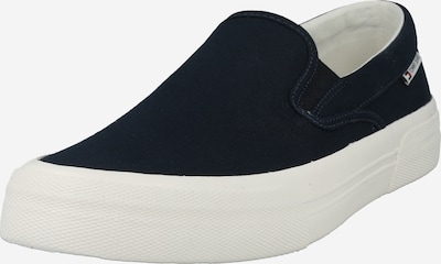Tommy Jeans Спортни обувки Slip On в нейви синьо / бяло, Преглед на продукта