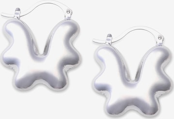 Cercei 'Tayler' de la SOHI pe argintiu: față