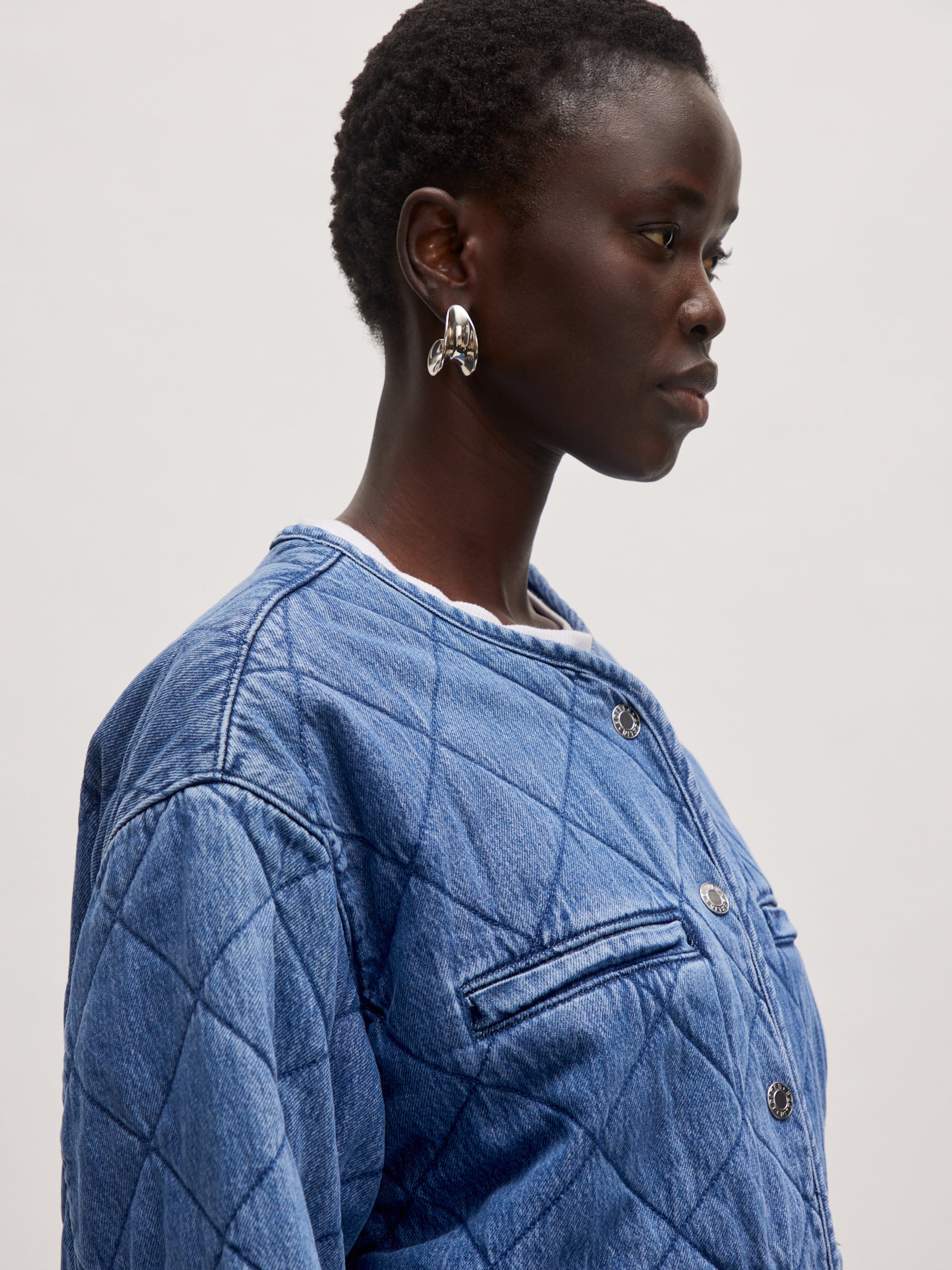 EDITED Produits Veste mi-saison 'Margo' bleu