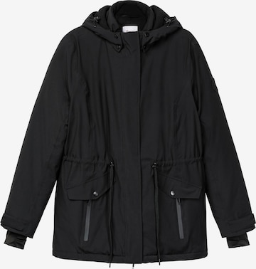 SHEEGO Outdoor Jacket in Black: front