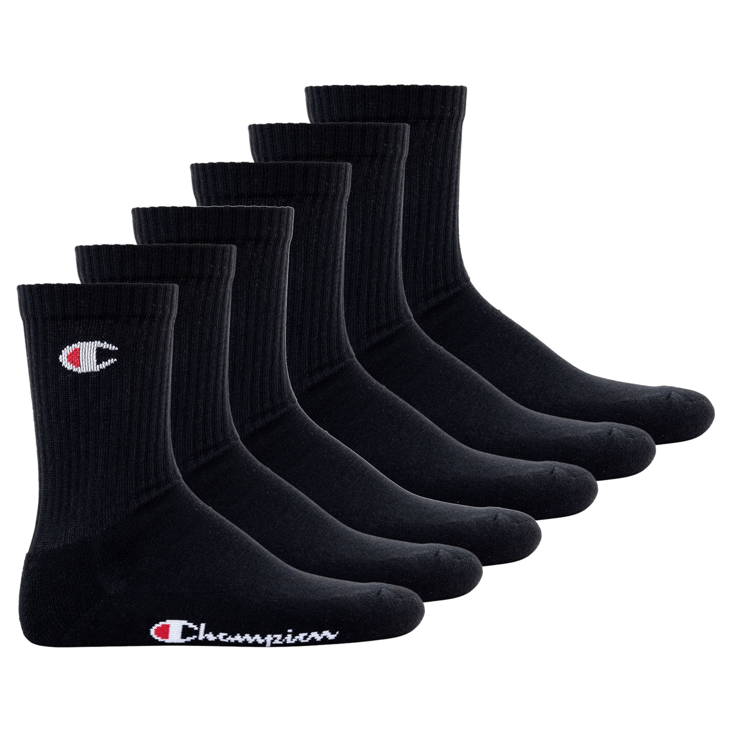 Chaussettes de sport Champion Authentic Athletic Apparel en noir : devant