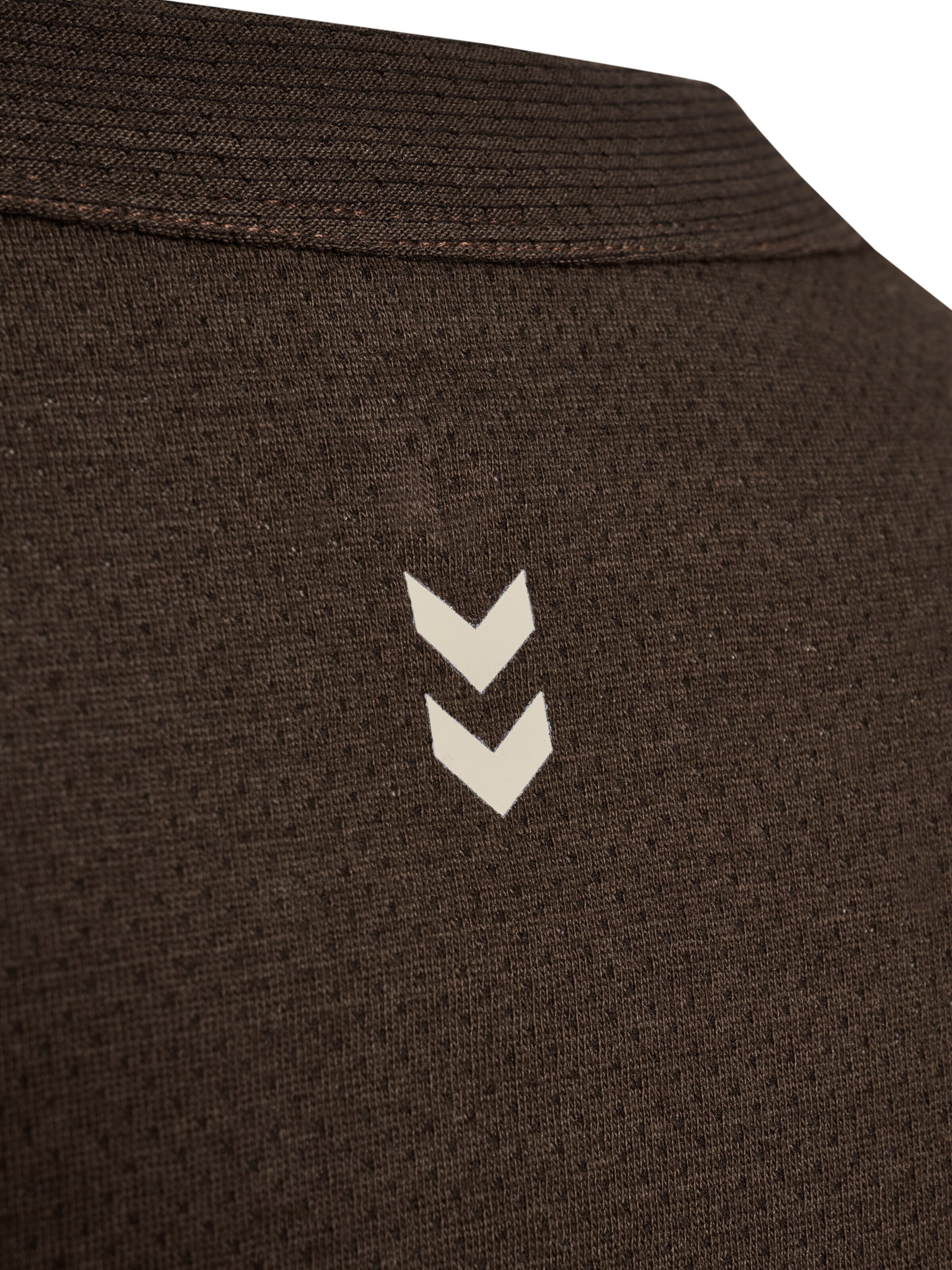 Hummel Funktionsbluse i brun