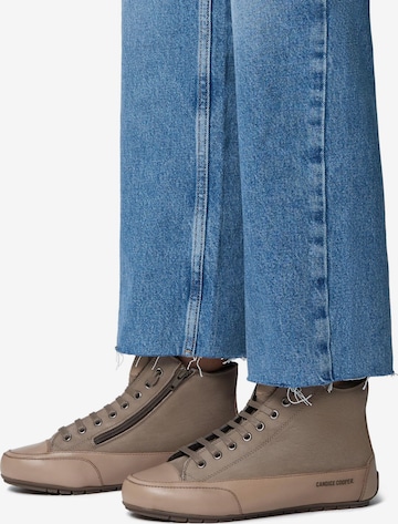 Candice Cooper Sneaker high 'PLUS FUR' in Braun: Vorderseite
