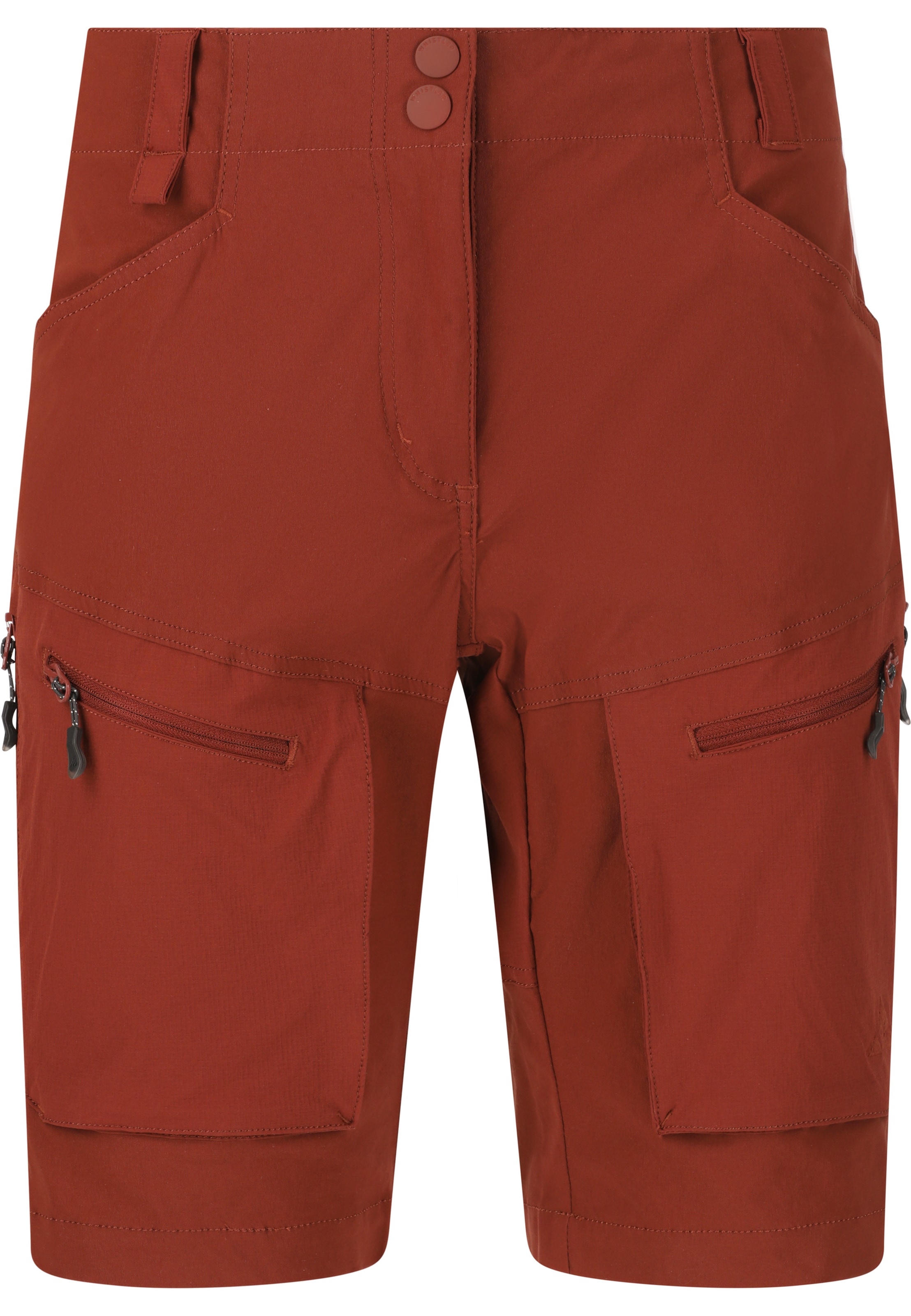 Whistler Regular Outdoorshorts 'Kodiak' in Rot: Vorderseite