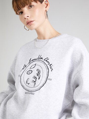 NA-KD - Sweatshirt em cinzento