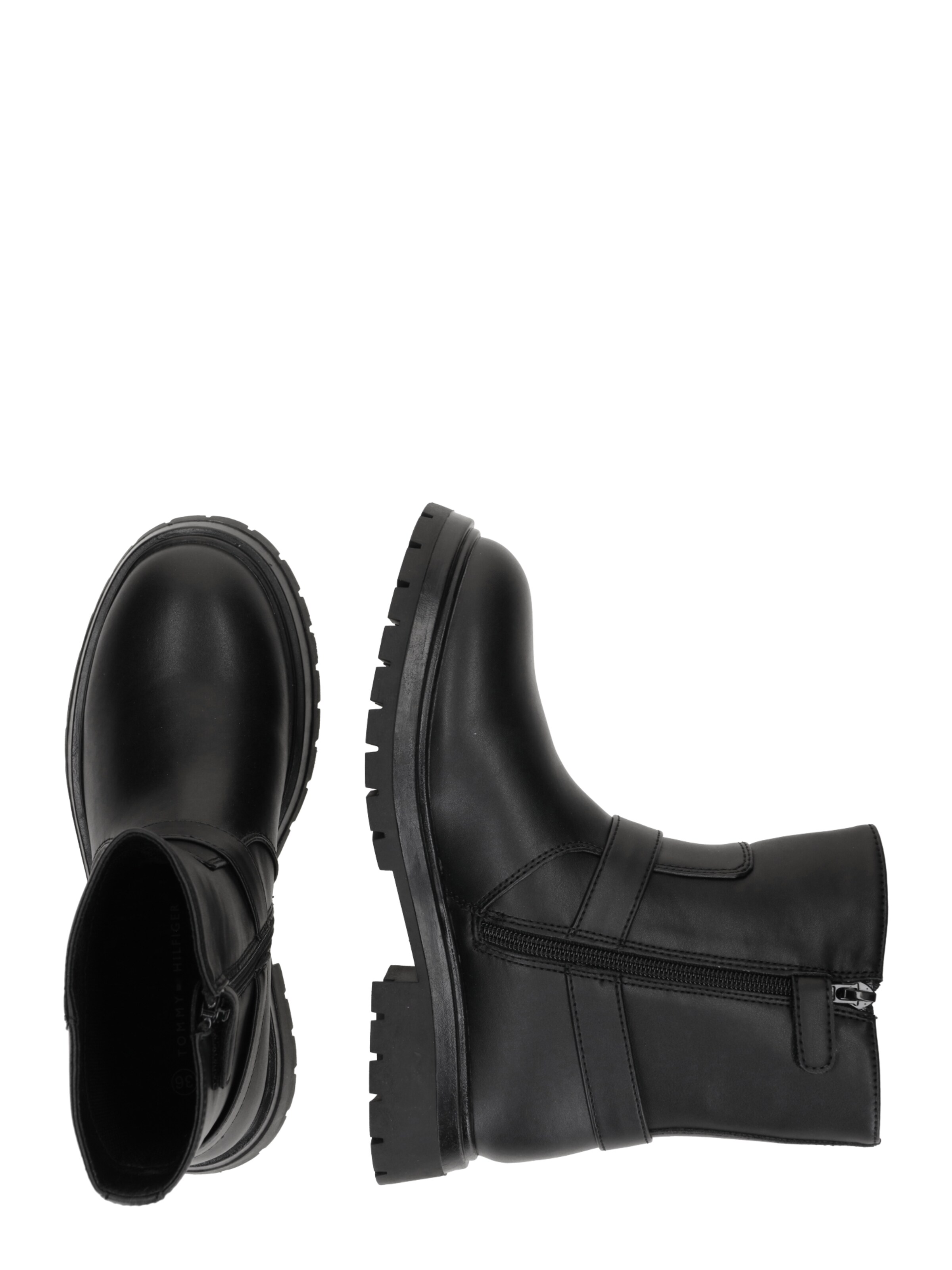 TOMMY HILFIGER Čižmy 'ASHLYN' - Čierna