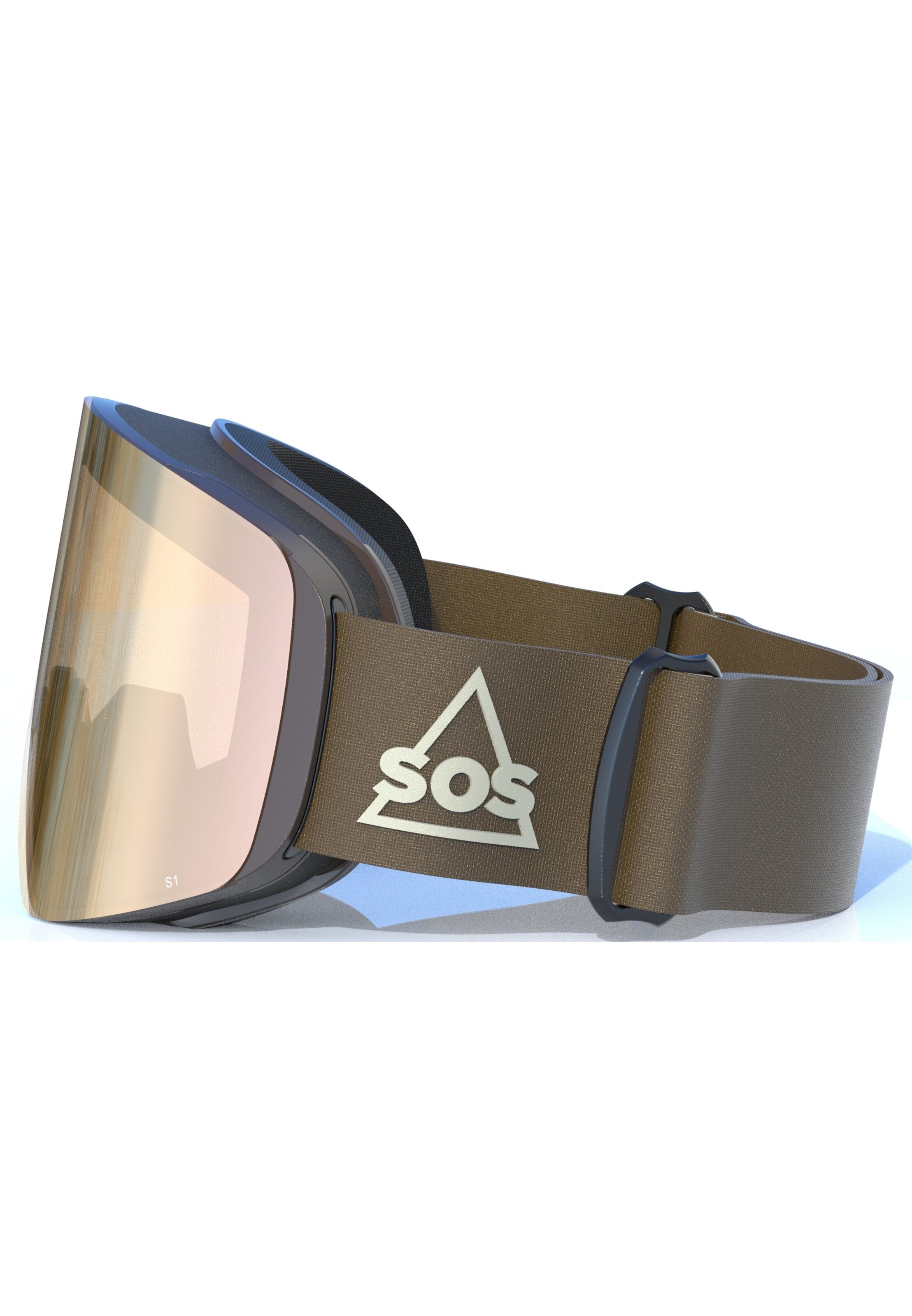 SOS Sports glasses 'Seven Springs' in Brown