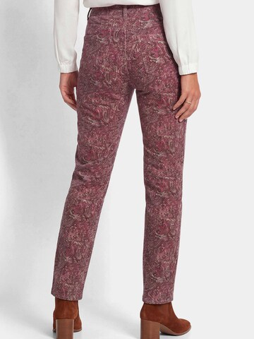 Goldner Skinny Broek 'Louisa' in Lila