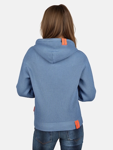 salzhaut Sweatshirt 'Task' in Blau