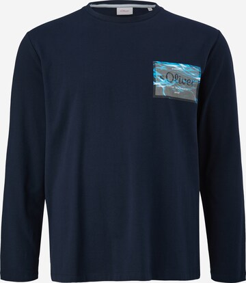 s.Oliver Shirt in Blue: front