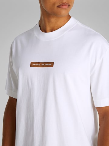 balts Calvin Klein Jeans T-Krekls 'NYC 2025'