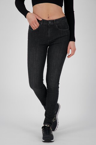 Alife and Kickin Skinny Jeans 'ChelseaAK' in Zwart: voorkant