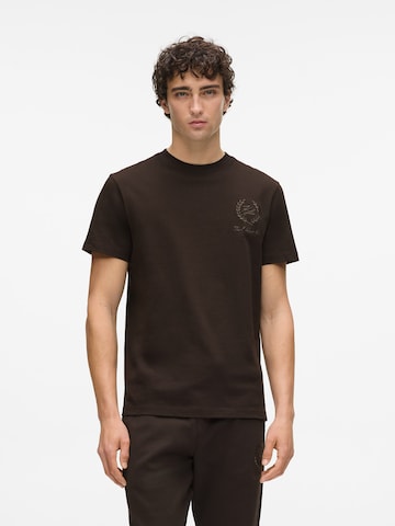 Karl Lagerfeld Majica | rjava barva: sprednja stran