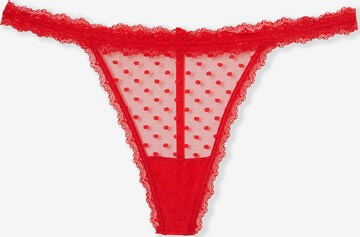 ETAM Thong 'Tara' in Red: front