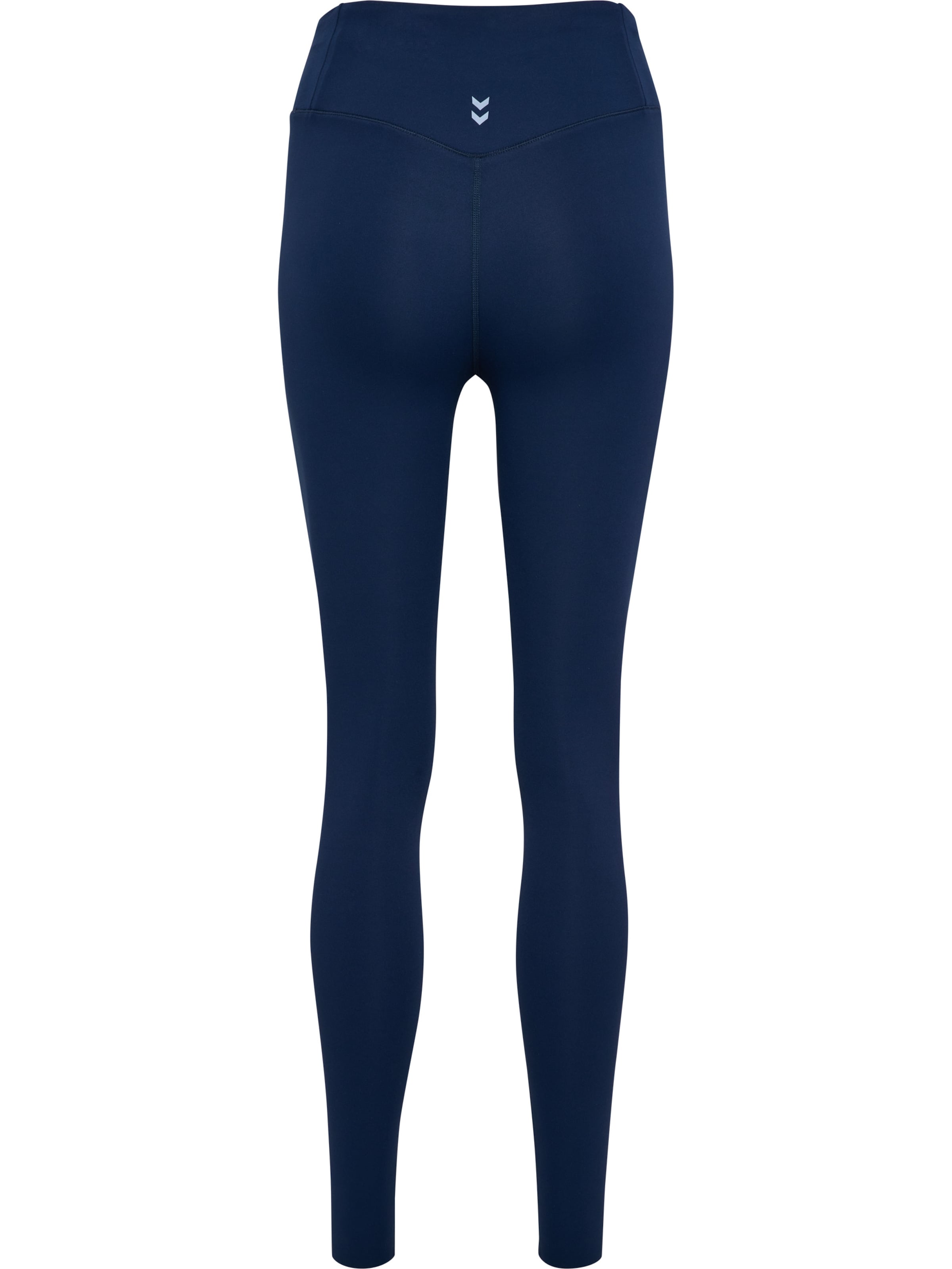 Hummel Skinny Sportbroek in Blauw