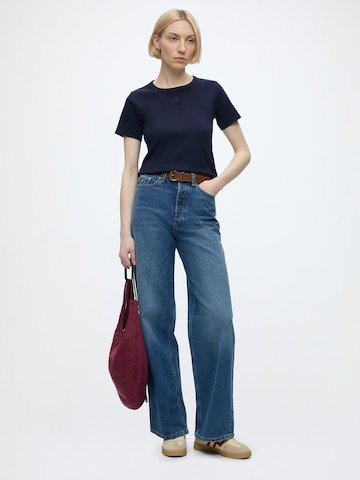 HUGO T-Shirt 'Deloris' in Blau