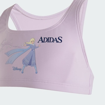 Bustier Maillot de bain de sport 'Disney Die Eiskönigin' ADIDAS SPORTSWEAR en violet