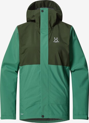 Haglöfs Outdoor Jacket 'KOYAL' in Green: front