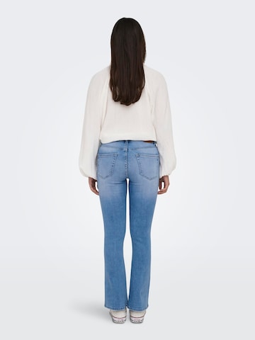ONLY Flared Jeans 'BLUSH' in Blue