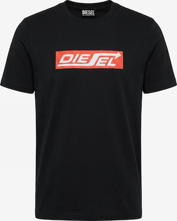 DIESEL - Camiseta 'T-Just 250115' en negro: frente