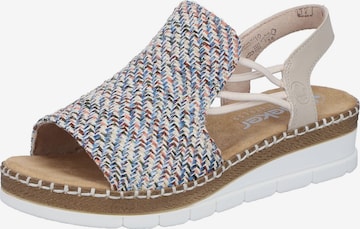 Rieker Sandale in Beige: Vorderseite