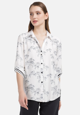 HELMIDGE Blouse in Wit