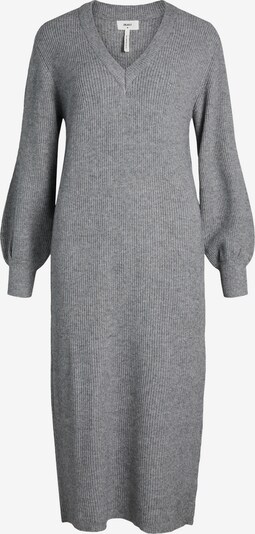 OBJECT Stickad klänning 'Malena' i gråmelerad, Produktvy