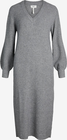 OBJECT Knitted dress 'Malena' in Grey: front