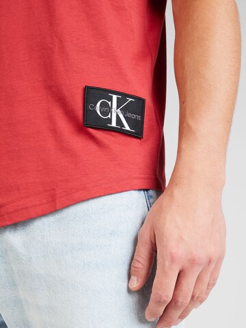 Calvin Klein Jeans - Camisa em vermelho