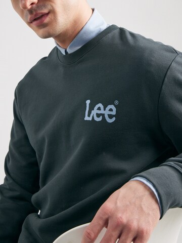 Lee Sweatshirt  'WOBBLY LEE SWS' in Blau
